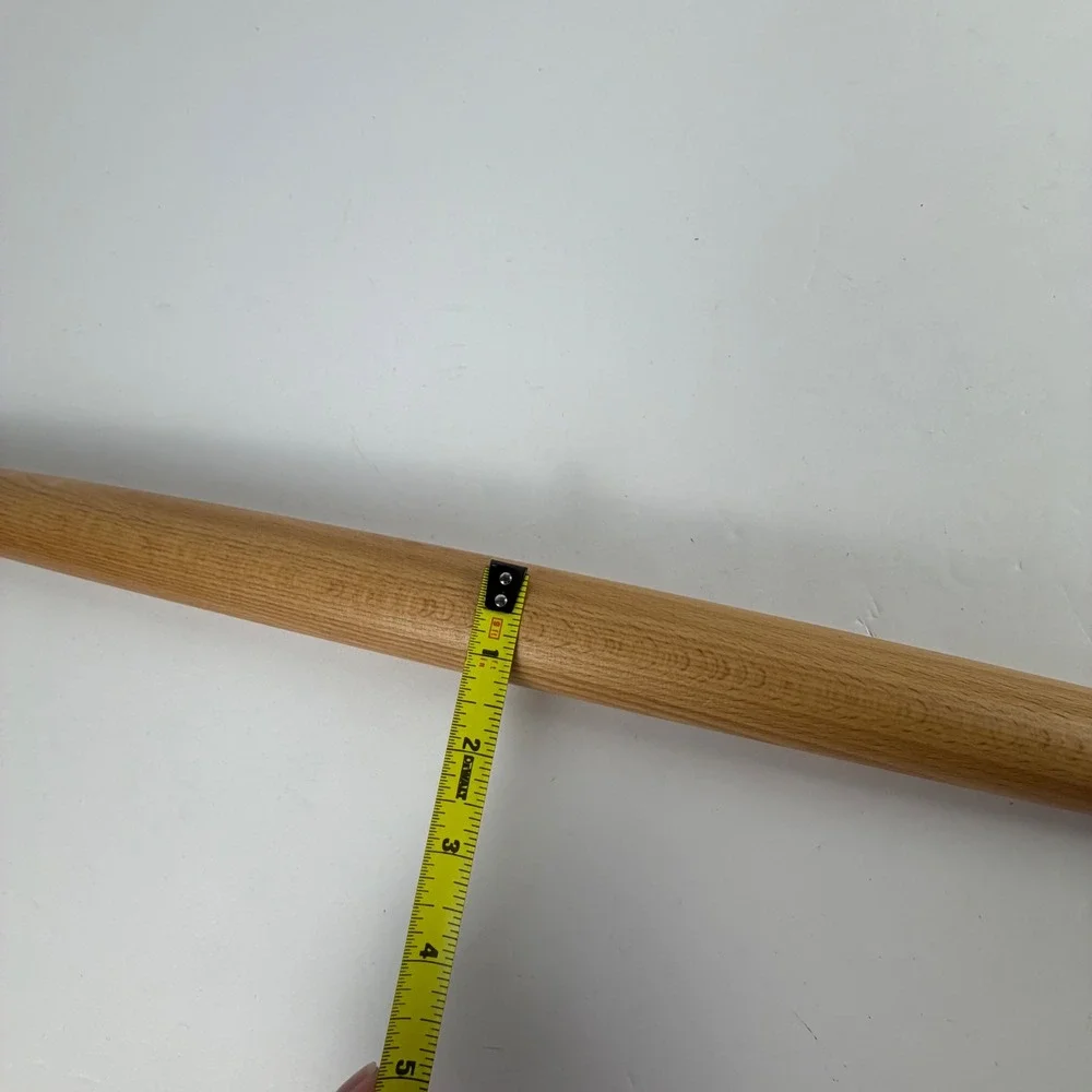 Nordic Ware French Rolling Pin Natural Beechwood 19 Inch Tapered Baker Tool